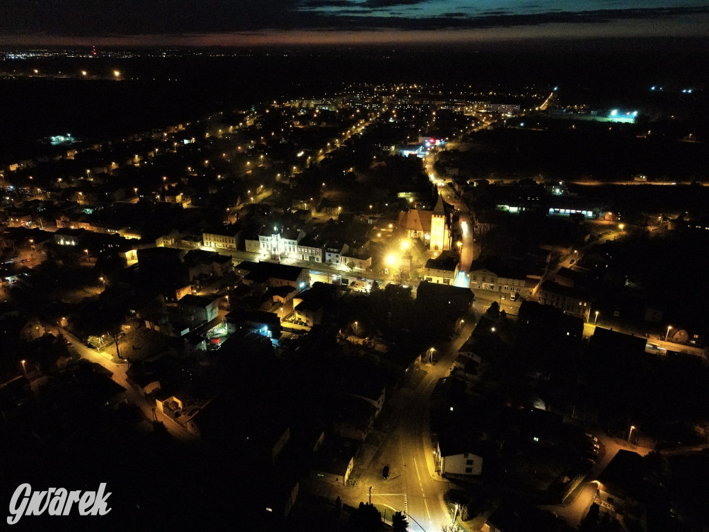 Miasteczko Śląskie. Takie tu widoki wieczorem