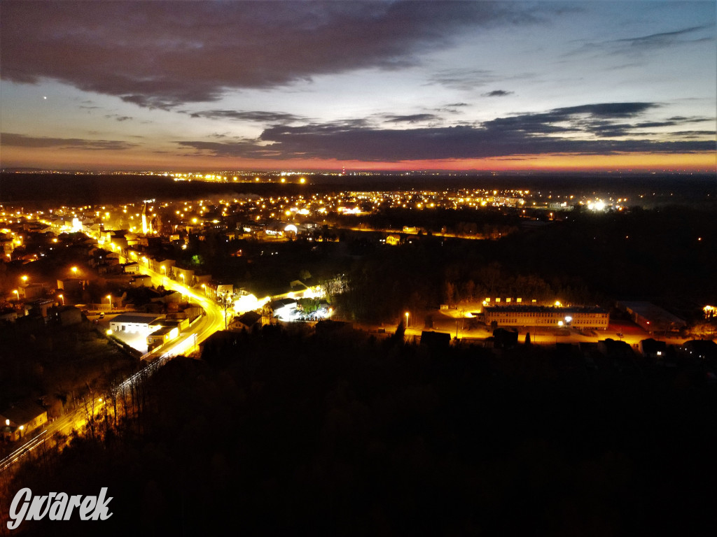 Miasteczko Śląskie. Takie tu widoki wieczorem