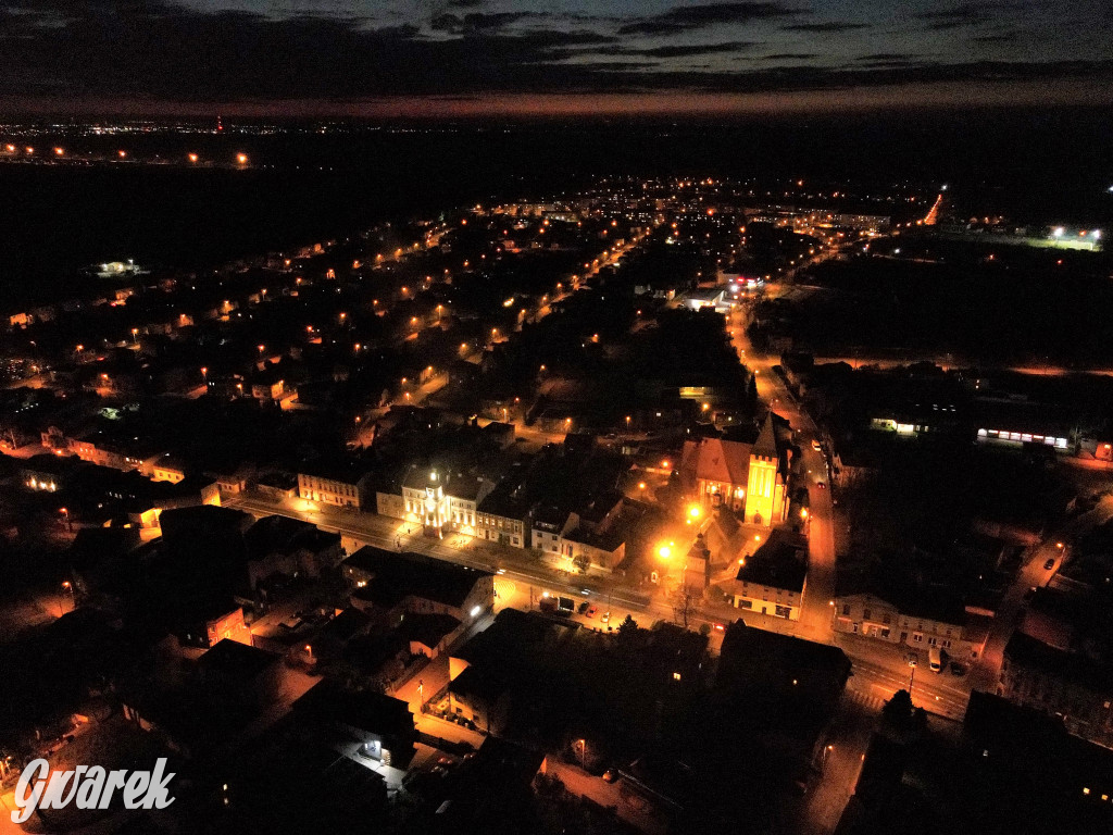 Miasteczko Śląskie. Takie tu widoki wieczorem