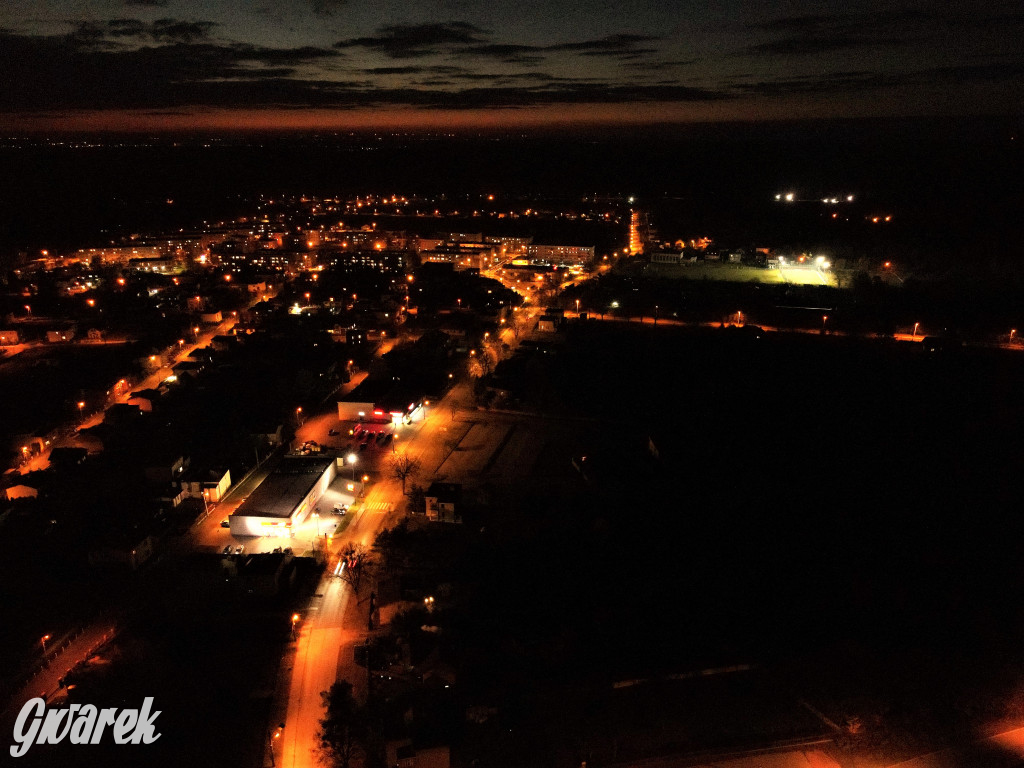 Miasteczko Śląskie. Takie tu widoki wieczorem