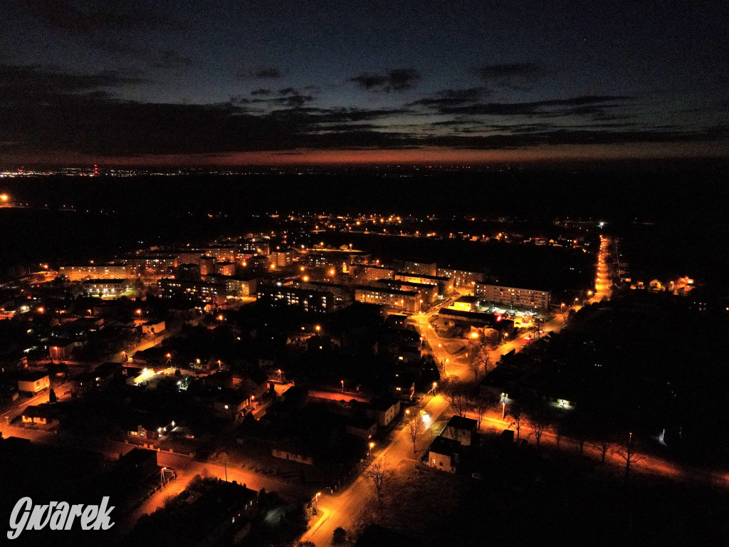 Miasteczko Śląskie. Takie tu widoki wieczorem