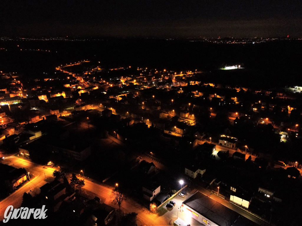 Miasteczko Śląskie. Takie tu widoki wieczorem