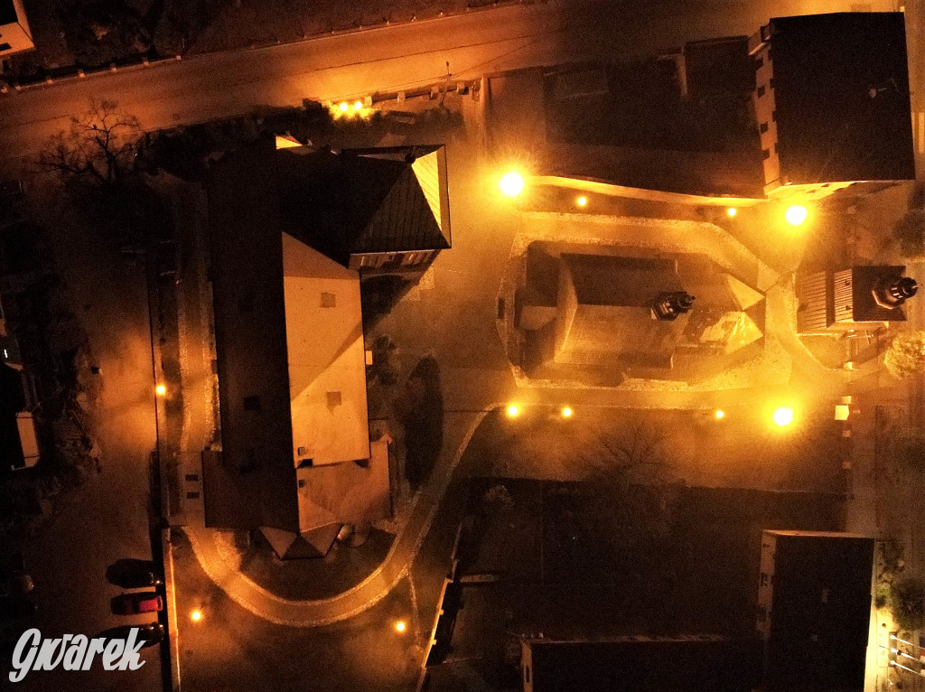 Miasteczko Śląskie. Takie tu widoki wieczorem