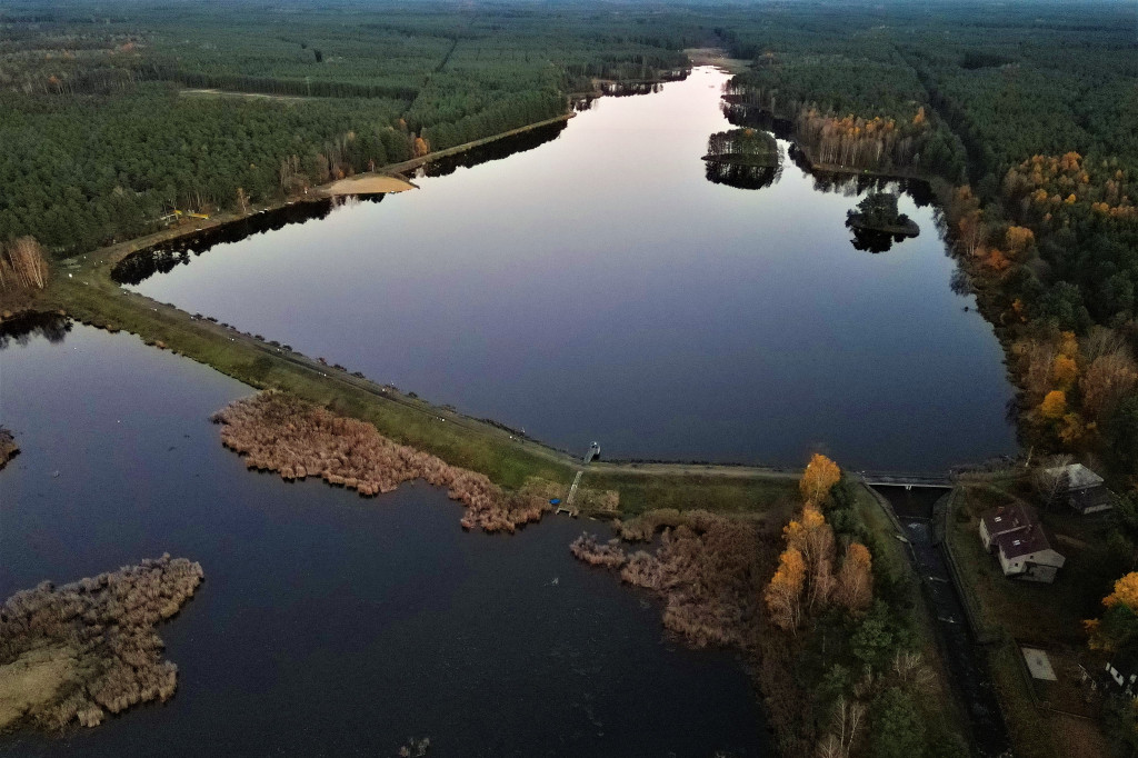 Kalety. Zielona w kolorach jesieni