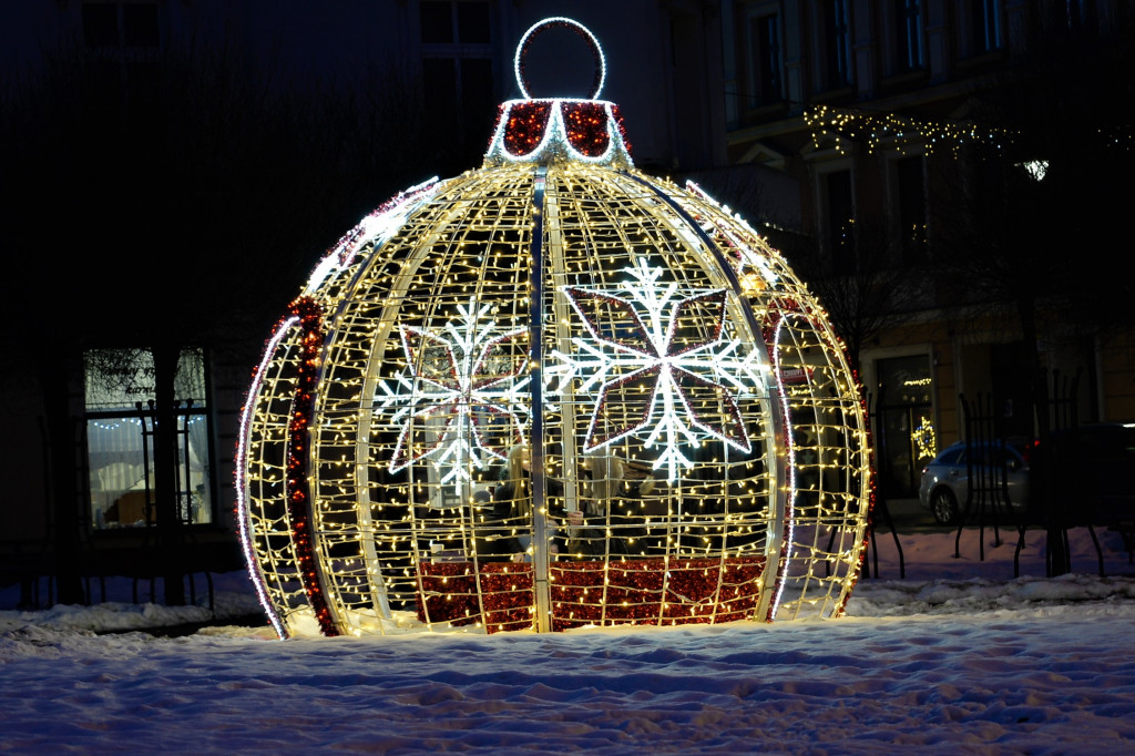 Tarnowskie Góry, Dekoracje bożonarodzeniowe AD 2020