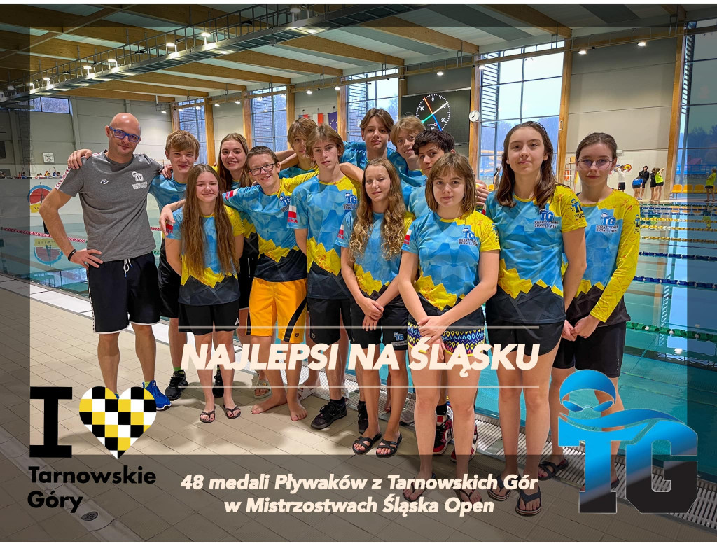 48 medali MKS Park Wodny Tarnowskie Góry