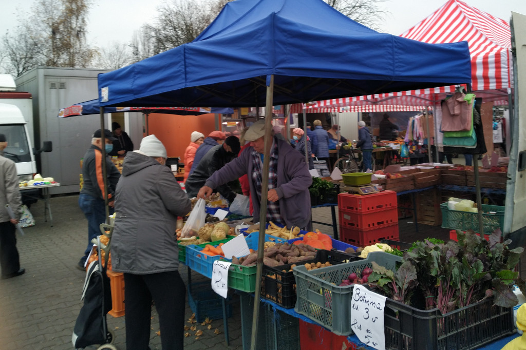 Dzień targowy w Radzionkowie