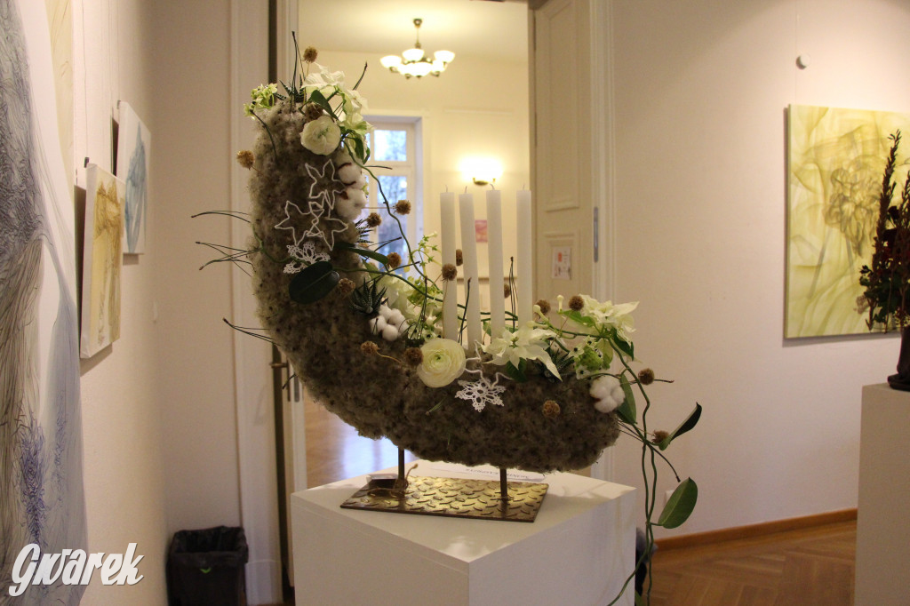 Wieńce adwentowe i nie tylko. Florystyczne cuda w CEKUŚ