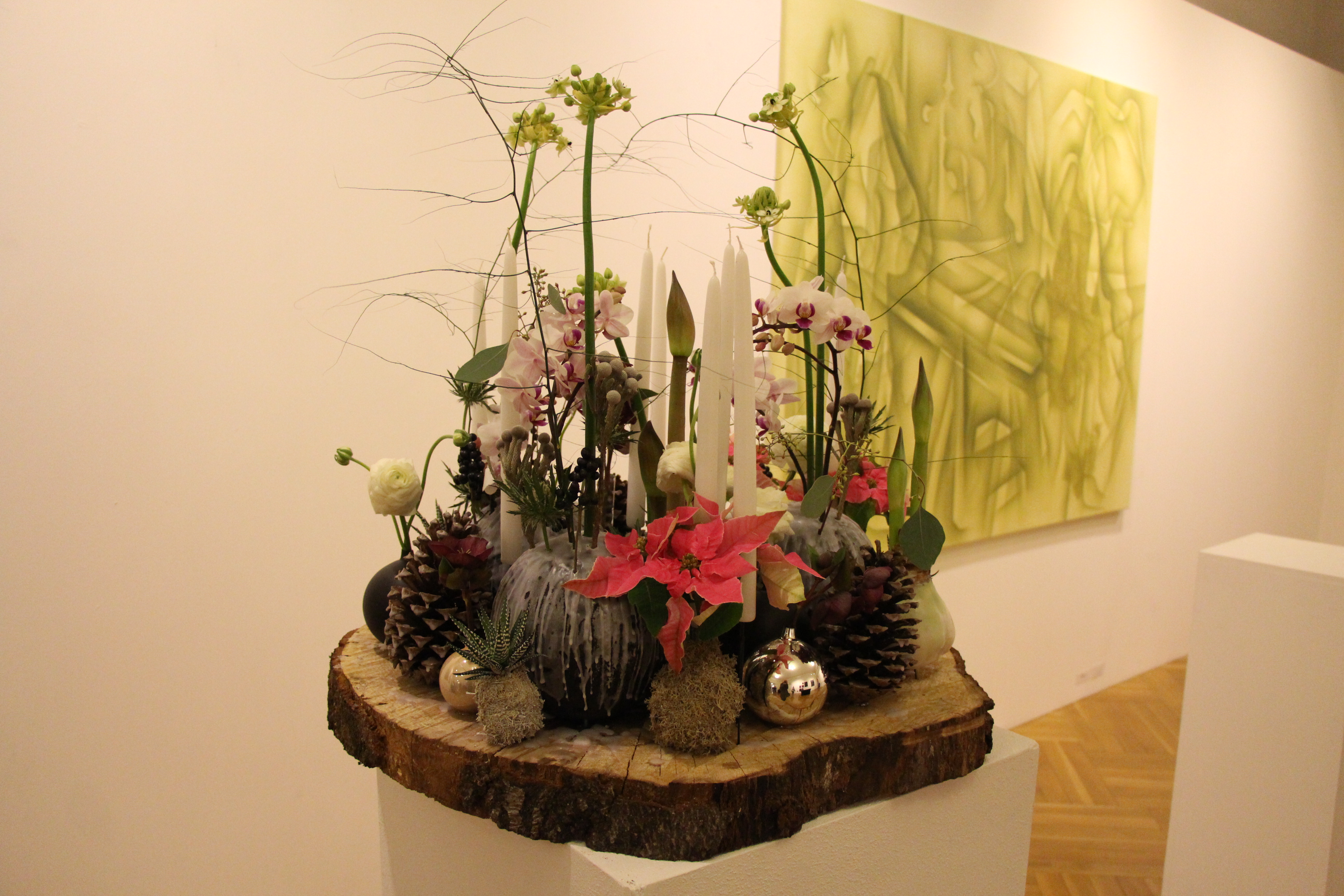 Wieńce adwentowe i nie tylko. Florystyczne cuda w CEKUŚ