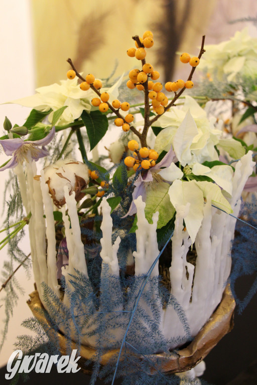 Wieńce adwentowe i nie tylko. Florystyczne cuda w CEKUŚ