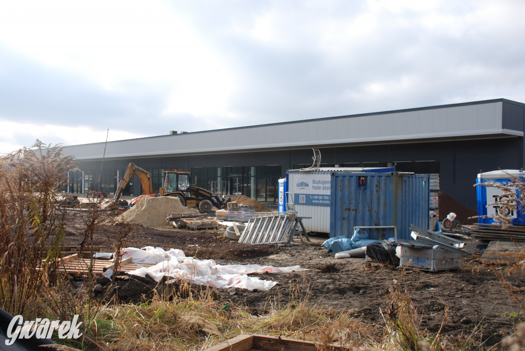 Świerklaniec. Budowa centrum handlowego przy parku