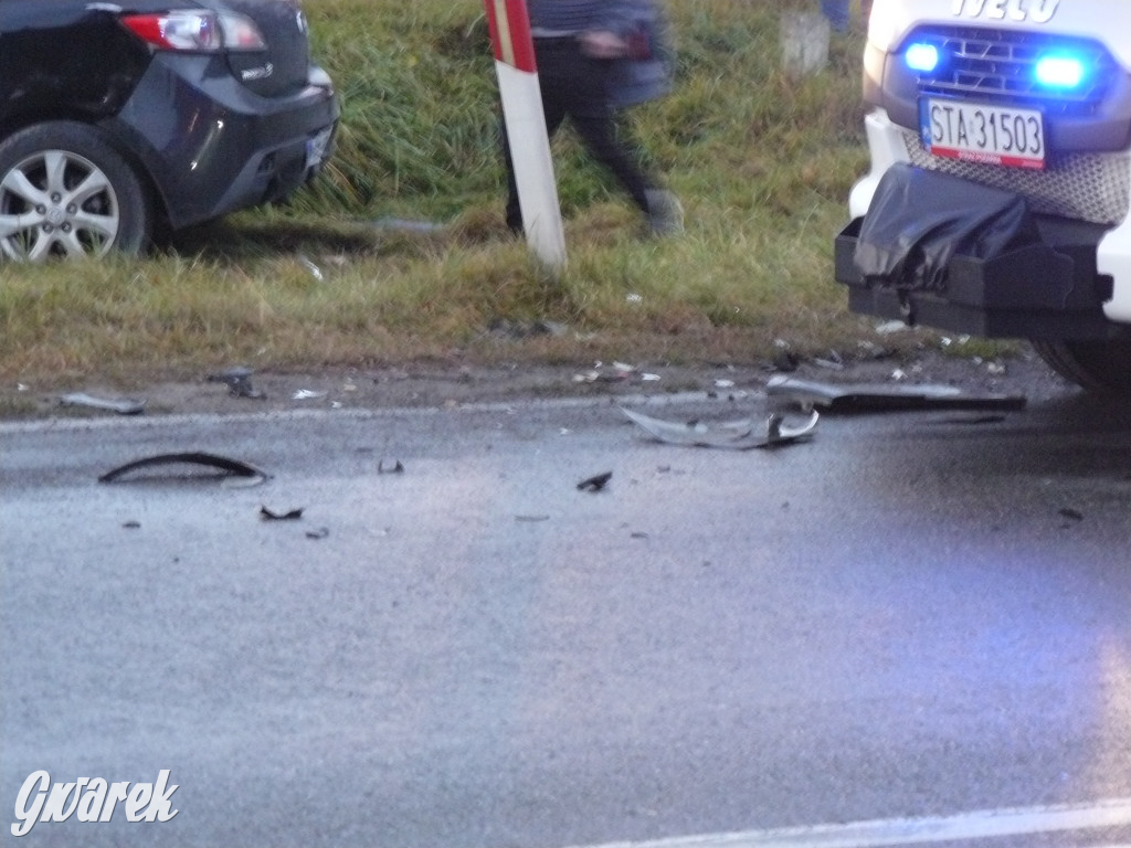 Tarnowskie Góry. Wypadek na Gliwickiej