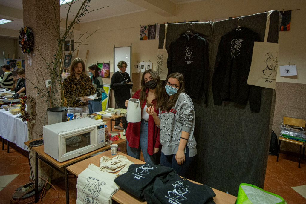 Kiermasz w Zespole Szkół Artystyczno-Projektowych