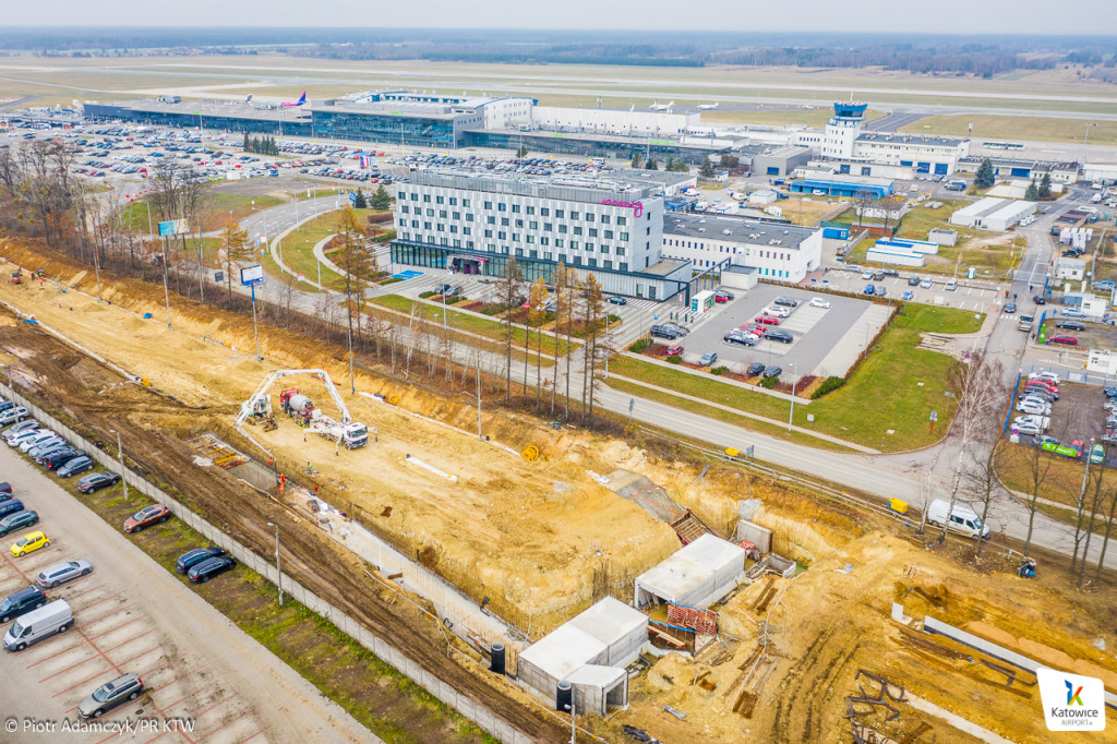 Katowice Airport. Odbudowa linii kolejowej