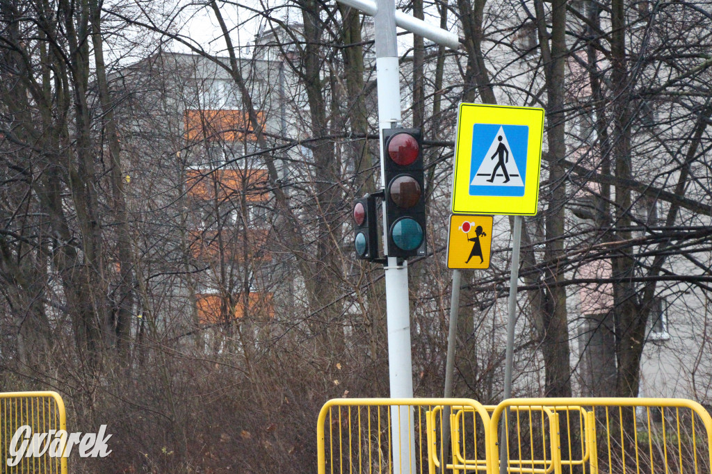 Tarnowskie Góry. Sygnalizacja świetlna na obwodnicy