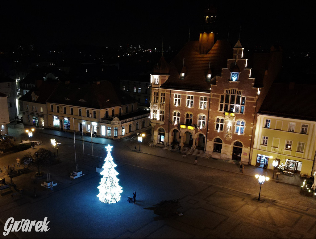 Tarnowskie Góry. Rynek gotowy na Boże Narodzenie