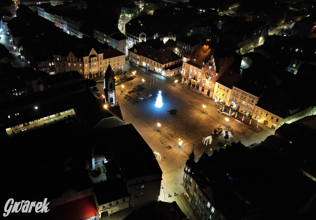 Tarnowskie Góry. Rynek gotowy na Boże Narodzenie