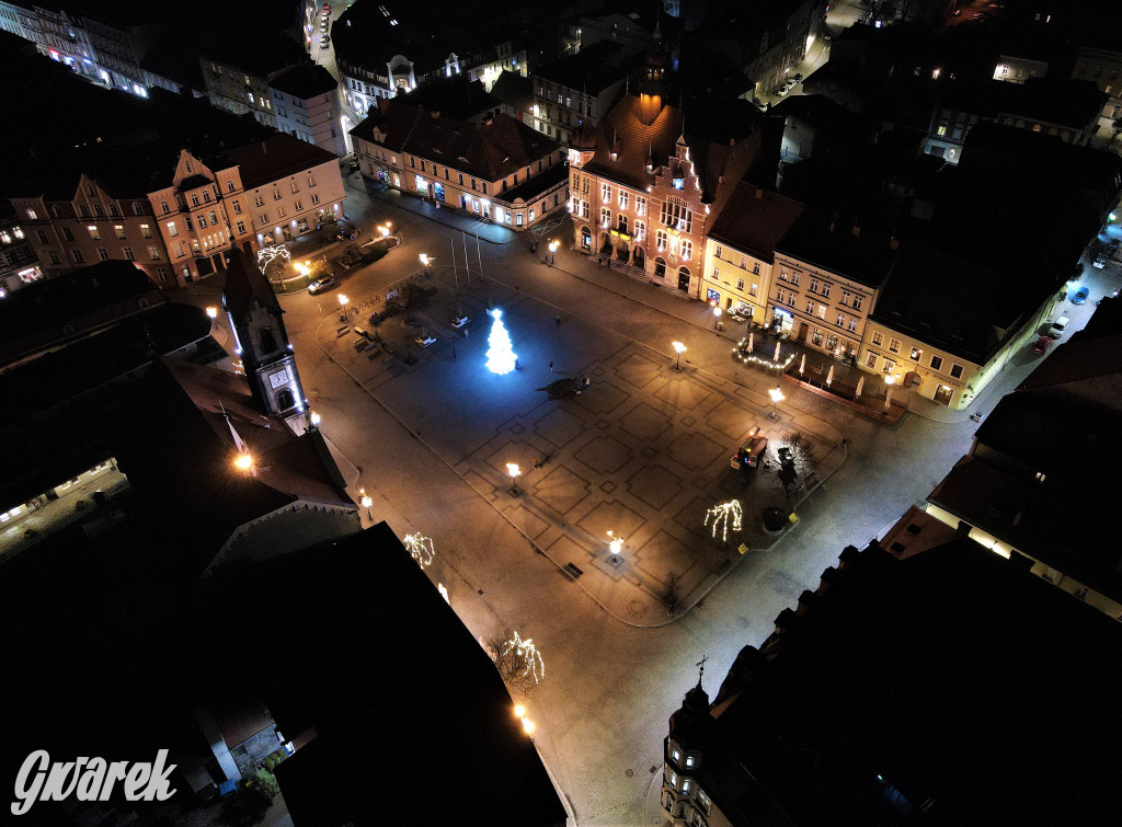 Tarnowskie Góry. Rynek gotowy na Boże Narodzenie