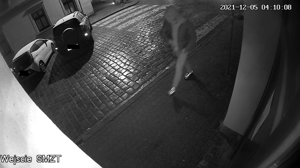 Wandal w centrum Tarnowskich Gór