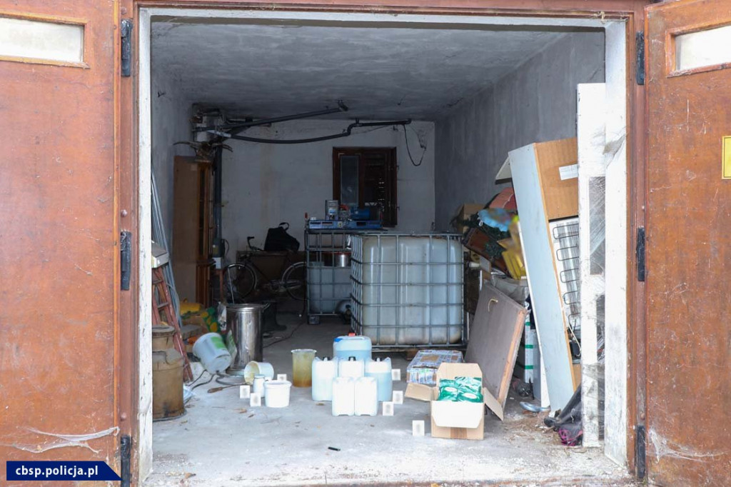 Policja zlikwidowała laboratorium narkotykowe