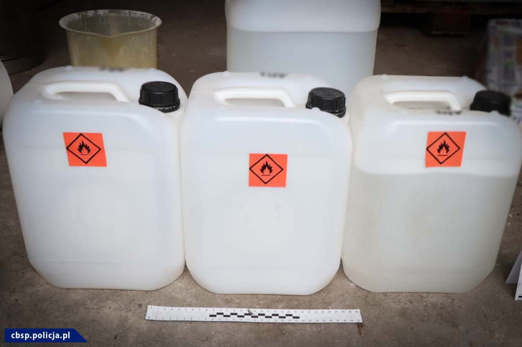 Policja zlikwidowała laboratorium narkotykowe