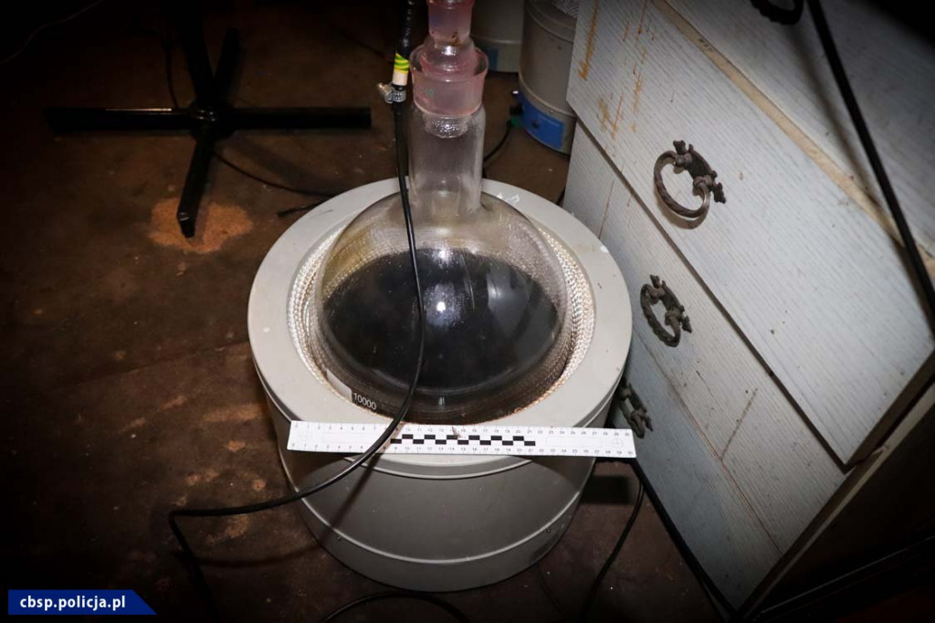 Policja zlikwidowała laboratorium narkotykowe
