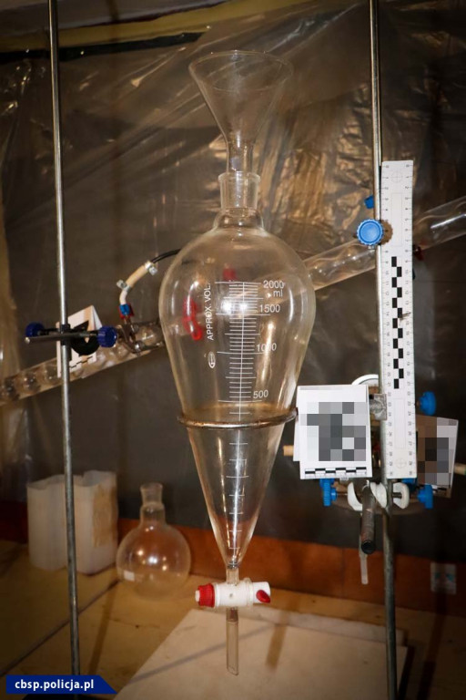 Policja zlikwidowała laboratorium narkotykowe