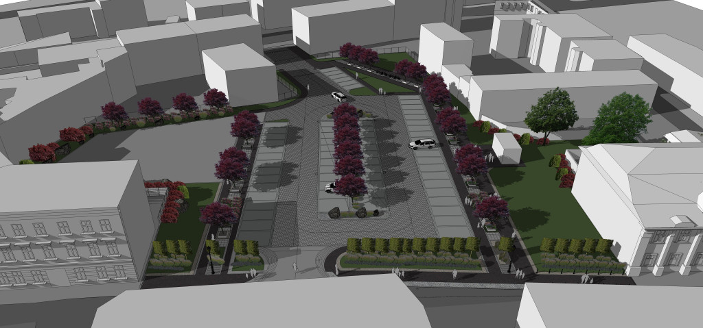 Tak ma wyglądać parking po Tarmilo