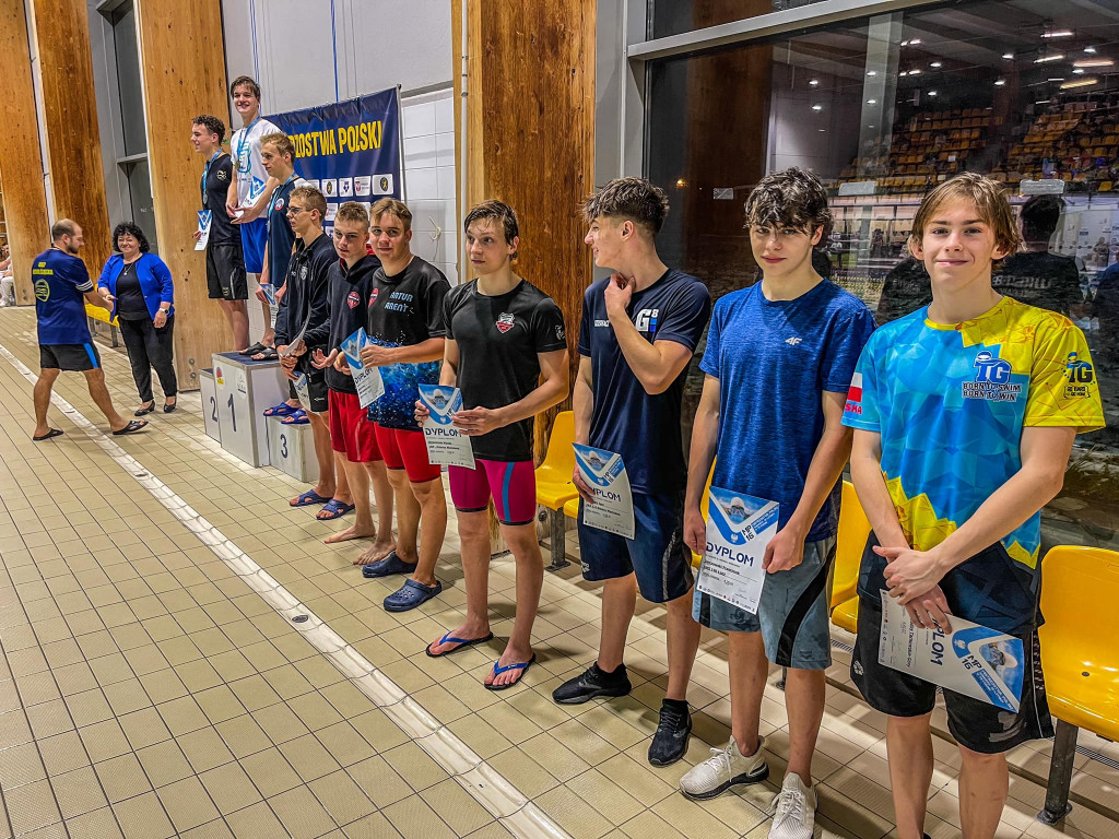 Zawodnicy MKS Park Wodny na Mistrzostwach Polski