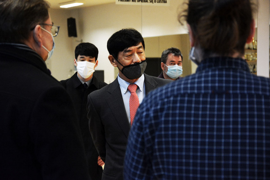Ambasador Japonii zwiedził Tarnowskie Góry