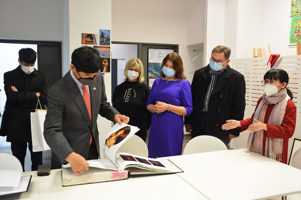 Ambasador Japonii zwiedził Tarnowskie Góry