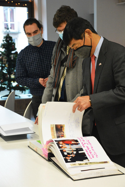 Ambasador Japonii zwiedził Tarnowskie Góry