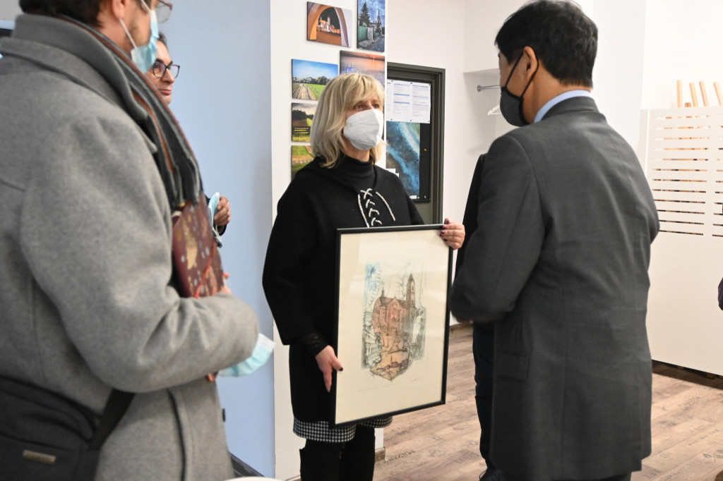 Ambasador Japonii zwiedził Tarnowskie Góry