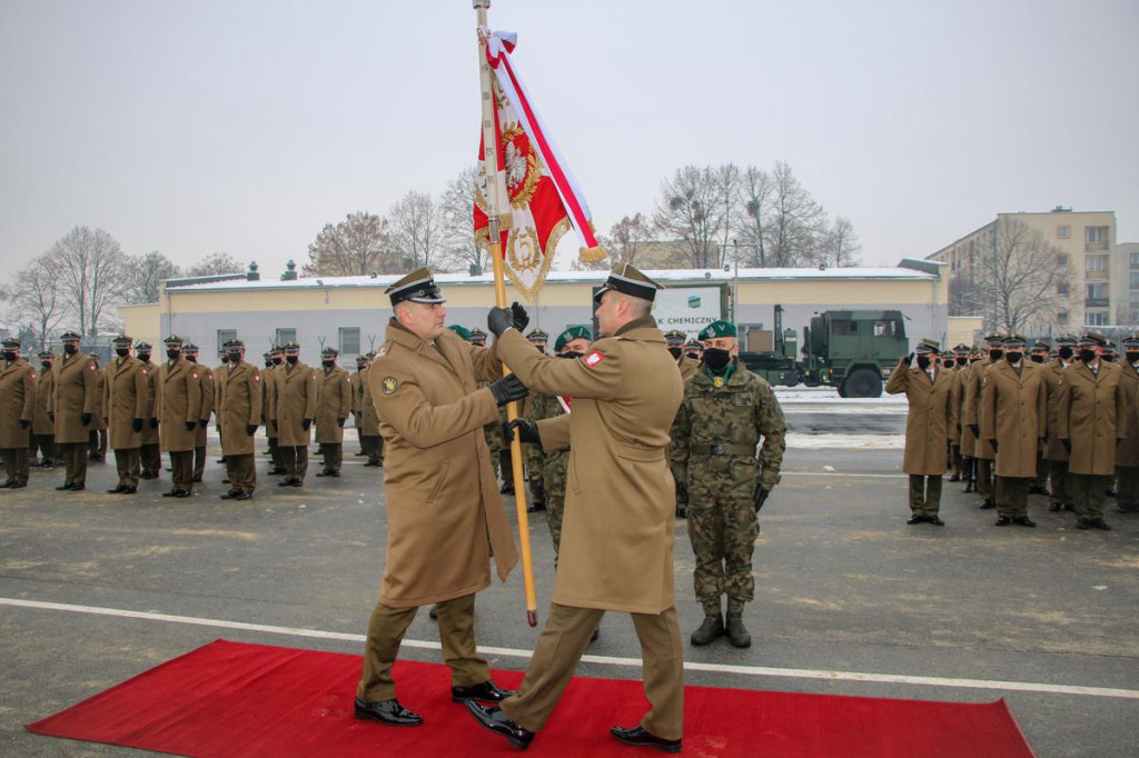 Nowy dowódca 5. Pułku Chemicznego