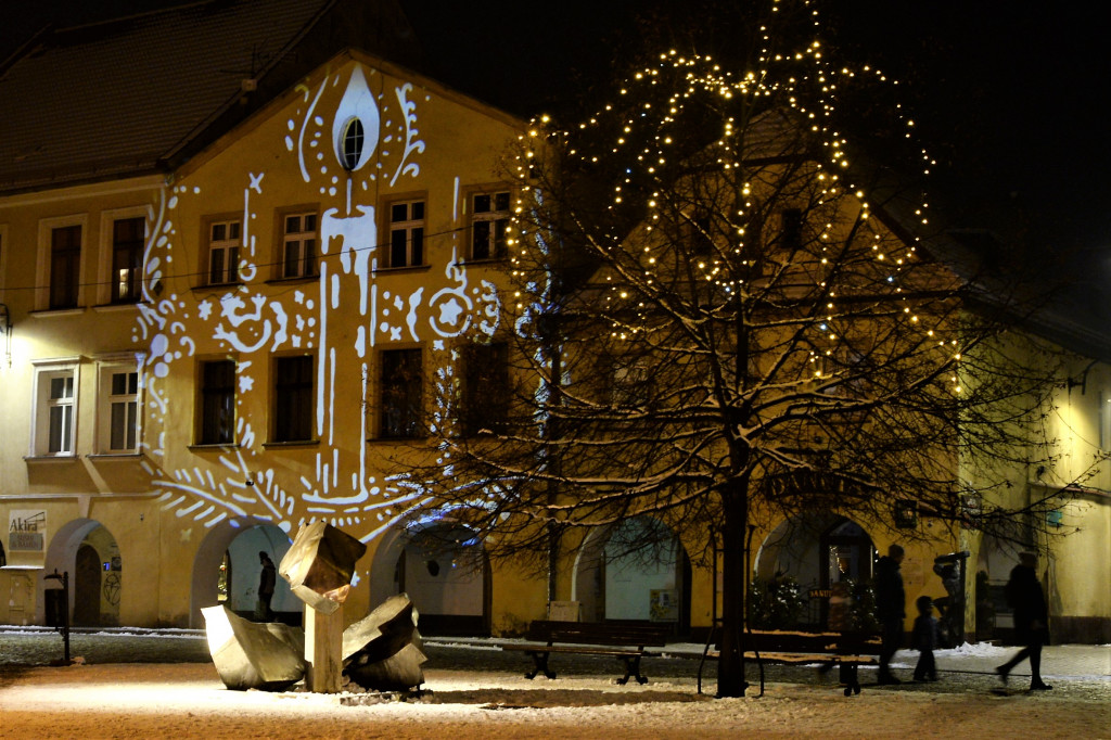 Tarnowskie Góry udekorowane na Boże Narodzenie 2021