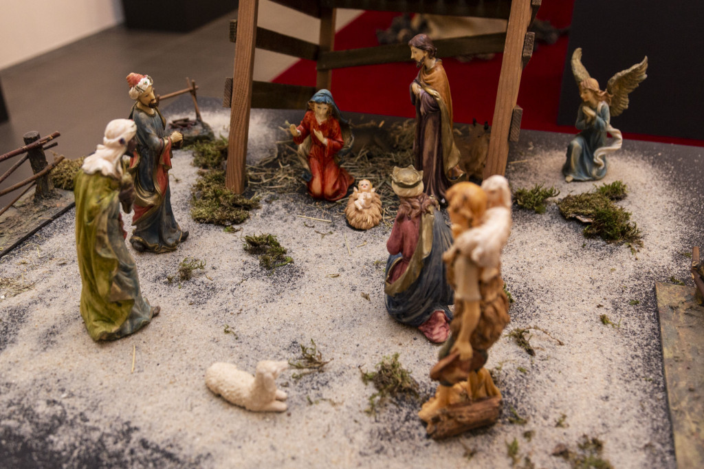 Wystawa szopek i betlejek w muzeum w Bytomiu