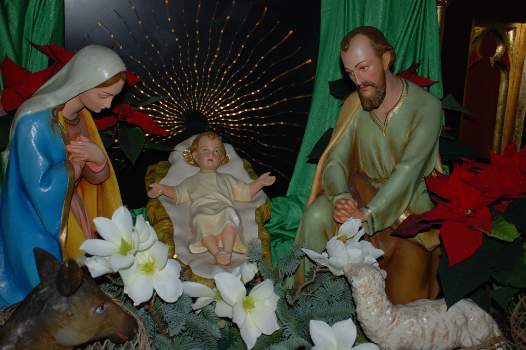 Stajenki w kościele w Radzionkowie