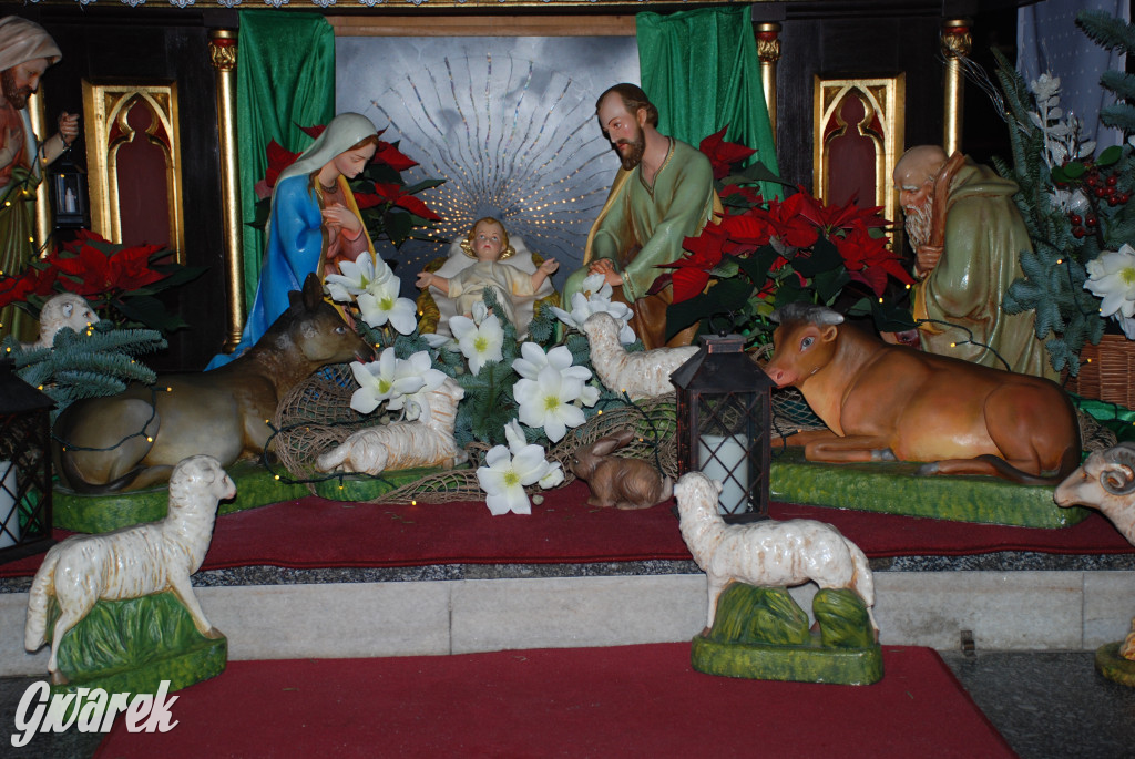 Stajenki w kościele w Radzionkowie