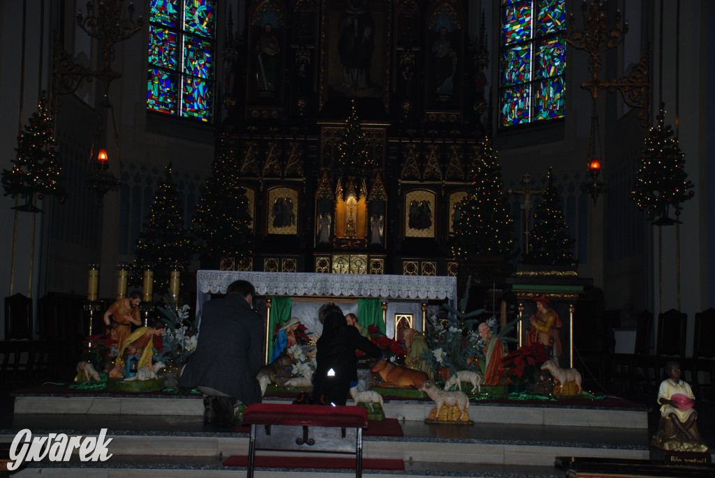 Stajenki w kościele w Radzionkowie