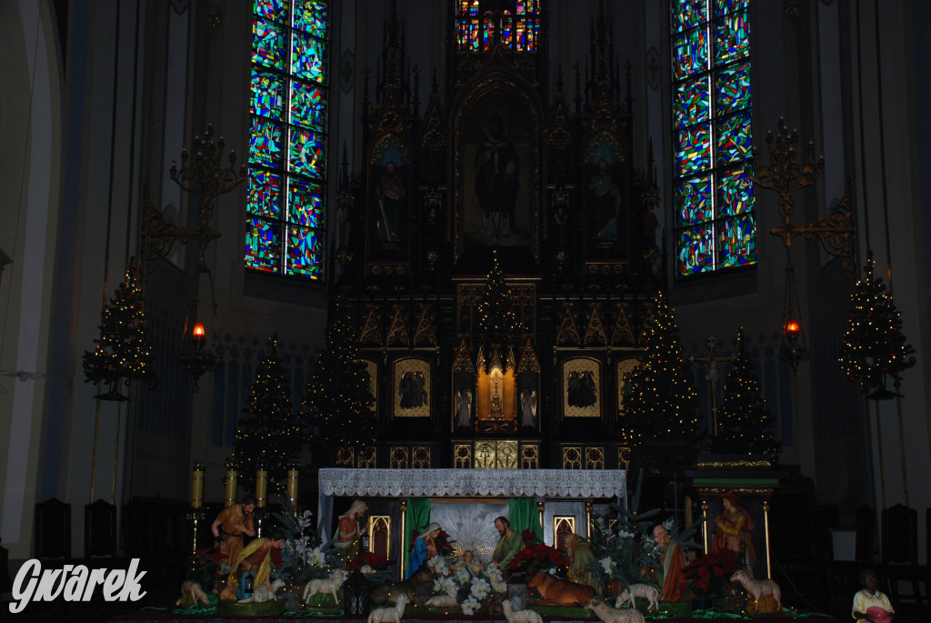 Stajenki w kościele w Radzionkowie