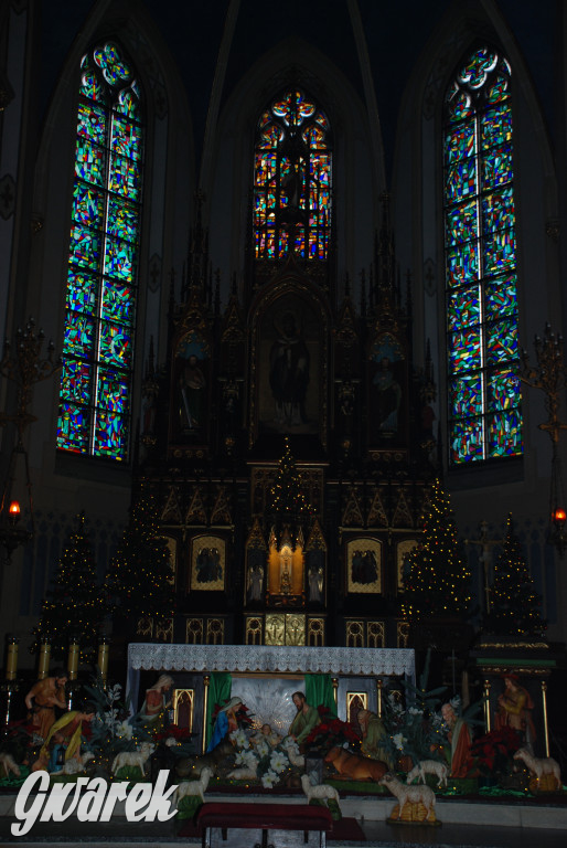 Stajenki w kościele w Radzionkowie