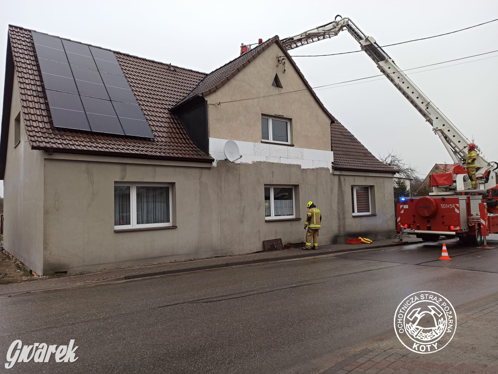 Sezon na pożary sadzy. Kolejna akcja strażaków