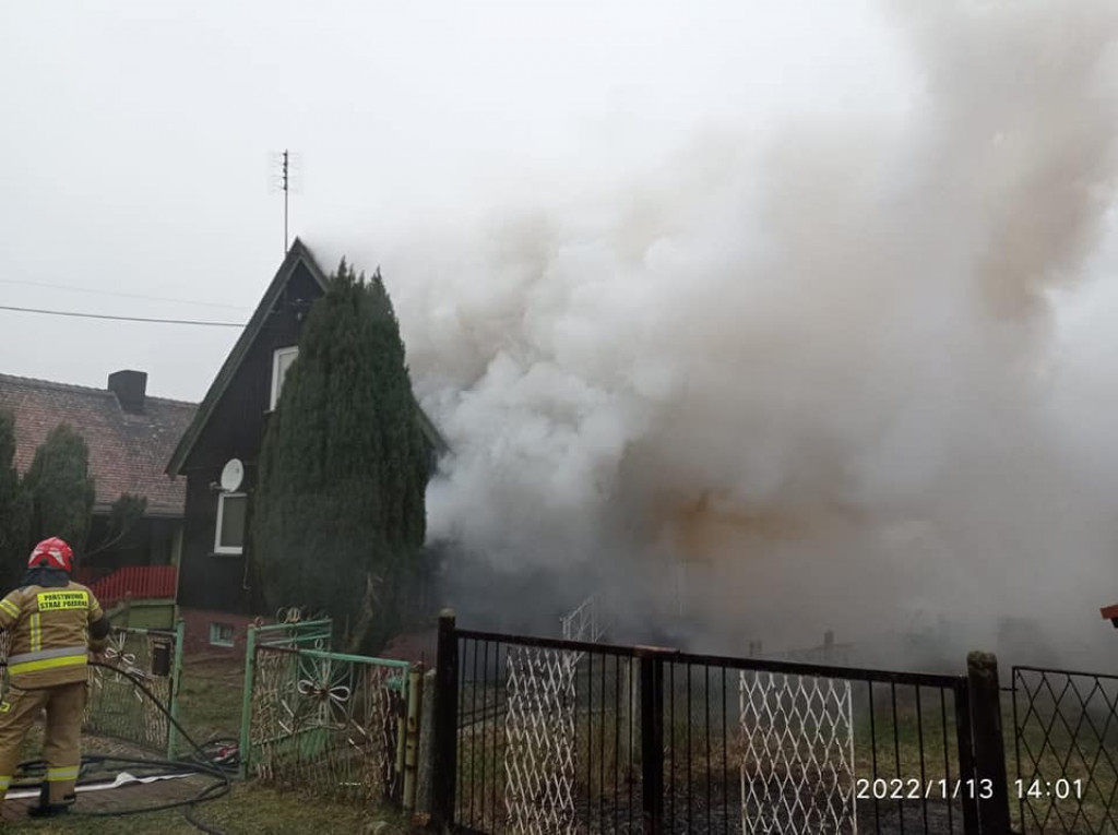 Tragiczny pożar. Nie żyje jedna osoba
