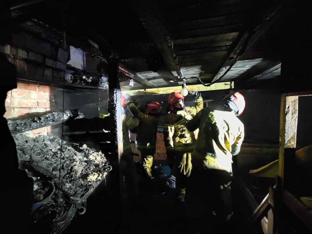 Tragiczny pożar. Nie żyje jedna osoba