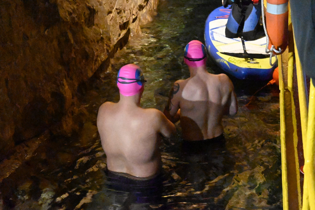 Morsowanie w Sztolni Czarnego Pstrąga