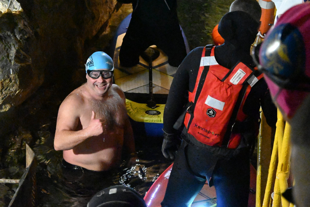 Morsowanie w Sztolni Czarnego Pstrąga