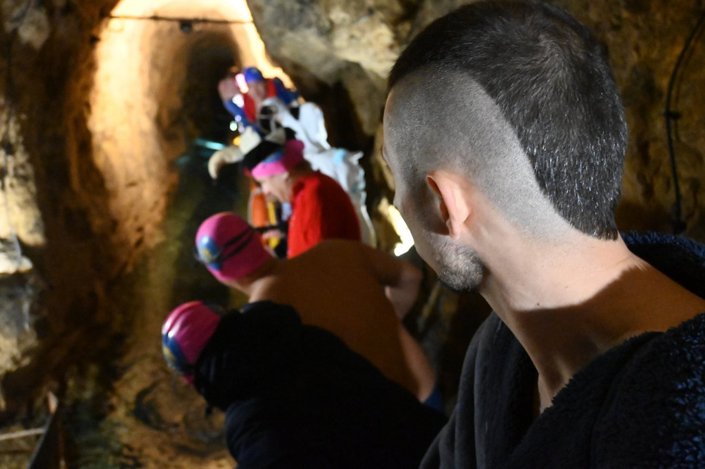 Morsowanie w Sztolni Czarnego Pstrąga