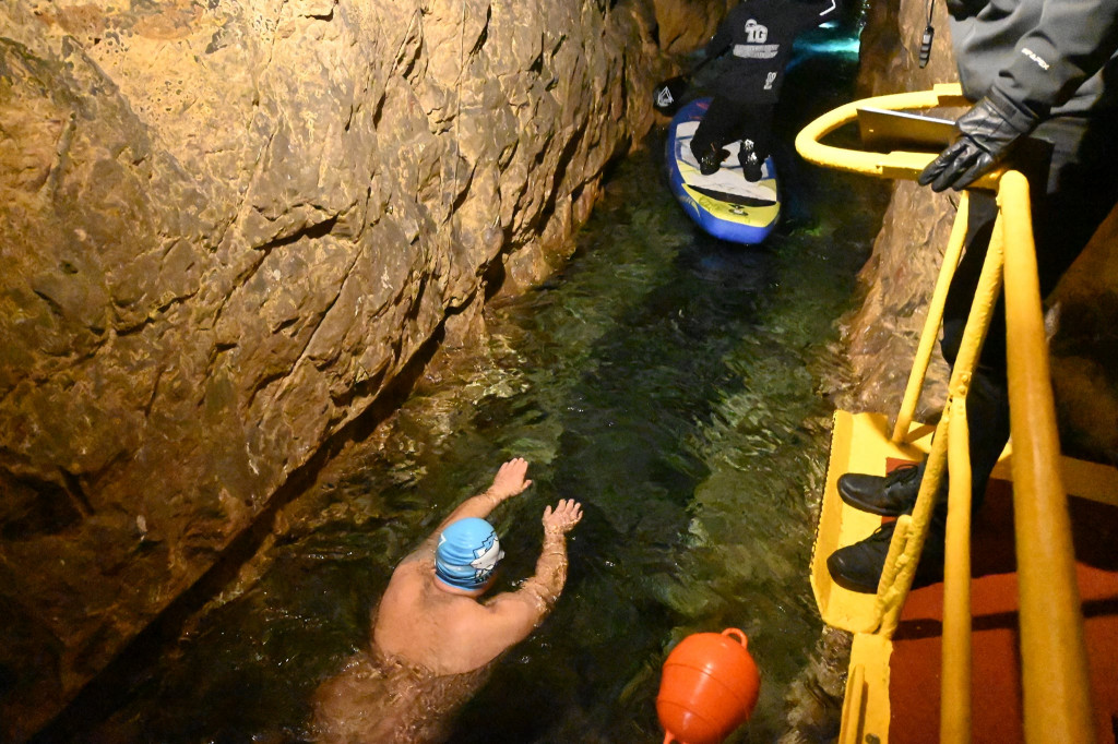 Morsowanie w Sztolni Czarnego Pstrąga