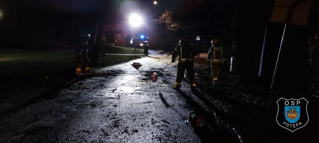 Nadia szaleje w powiecie. Interwencje straży