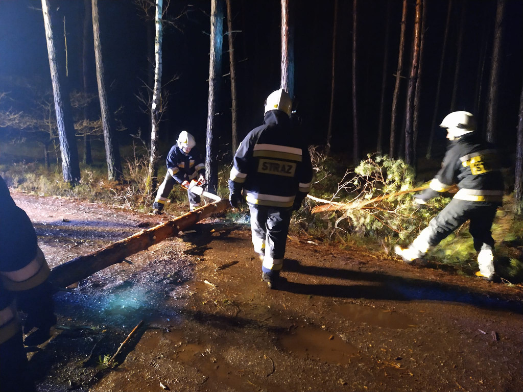 Nadia szaleje w powiecie. Interwencje straży